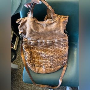 Langellotti Italian Leather Oversized Bag